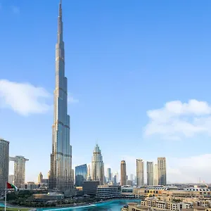 شقة Durrani Homes - Grandiose 5br Besides Mall With Burjkhalifa And Fountain View, دبي
